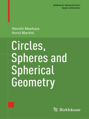 cover image of Circles, Spheres and Spherical Geometry
